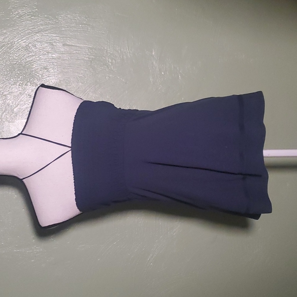 Theory size p blue halter top